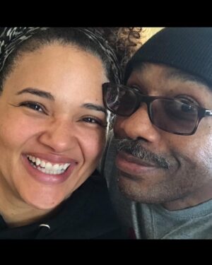 Michael Beach Instagram - Anyone who knows me knows that my wife @mylifeisabeach is, with ZERO equivocation, the most cherished part of my life. I can’t stand not being around her - like I am today 💔
…
I love you Elisha ❤️ #happyvalentinesday❤️