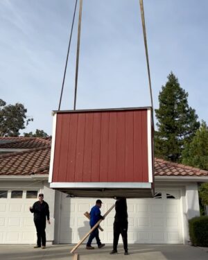 Michael Beach Instagram - Hey people! Happy holidays 🎄🎉🎆
…
Yesterday was a big day for me because it was the start of another project at my house. We had to move a shed in two phases. Swipe to see how part of the day went.