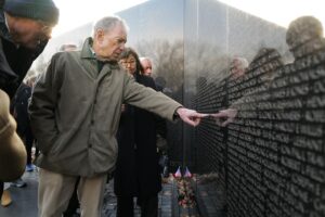 Michael Bloomberg Instagram - @Bloombergdotorg is incredibly lucky to have Maya Lin on our board, and getting the chance to visit the Vietnam Veterans Memorial with her — and to hear about her inspiration and vision for it — was extraordinary.