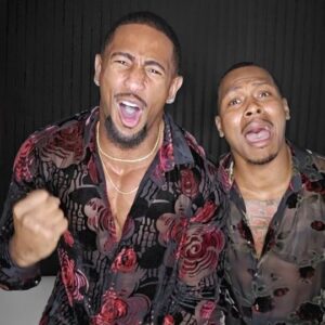 Michael Bolwaire Instagram - Ain't nobody coming to see you otis @michaelbolwaire 🤣😂🤣 Enjoying good vibes after our shoot with @jp_agency ...#StayCommitted 🙏🏽🤎🙌🏾