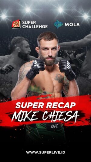 Michael Chiesa Instagram - Serunya masih kerasa!

Dari UFC Fight Night Minggu lalu, dua pertandingan ini paling berimpact menurut Mike Chiesa! Performa apik dari Ankalaev dan submission mematikan dari Miller emang menyajikan tontonan yang super entertaining!

Keseruan UFC masih berlanjut! Minggu ini, lo bisa nonton pertarungan sengit Strickland vs. Du Plessis di UFC 297 GRATIS di Mola!

UFC MIDDLEWEIGHT CHAMPIONSHIP BOUT

STRICKLAND VS. DU PLESSIS

MINGGU, 21 JAN 2024, 08:00 WIB

GRATIS NONTON DI MOLA!

#INIRASANYASUPER
#SUPERLIVE
#SUPERCHALLENGE
#STRICKLANDVSDUPLESSIS