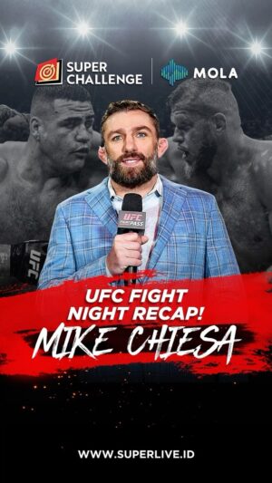 Michael Chiesa Instagram - Tybura will keep rising?

Tuivasa harus mengakui keunggulan Tybura di pertemuan mereka Minggu lalu. Tybura berhasil keluar sebagai pemenang berkat rear naked choke di Ronde 1 yang memaksa wasit untuk menghentikan pertandingan. Mike Chiesa memberikan pendapatnya akan hal-hal apa aja yang ngebantu Tybura memenangkan pertandingan ini!

Keseruan UFC masih terus berlanjut! Minggu ini, duel dua petarung wanita papan atas akan tersaji di UFC Fight Night: Ribas vs. Namajunas GRATIS di Mola!

UFC FIGHT NIGHT
RIBAS VS. NAMAJUNAS
MINGGU, 24 MARET 2024, 06:00 WIB
GRATIS NONTON DI MOLA!

#INIRASANYASUPER
#SUPERLIVE
#SUPERCHALLENGE
#UFCFIGHTNIGHT
