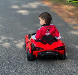 Michael Copon Instagram - We had an amazing time celebrating Malachi’s second birthday with his family!! I still can’t believe he is two and growing so fast! He loves cars and racing like lucas!! Thank you to everyone who helped set up and watch Malachi while we finished setting up his surprise! #twofast