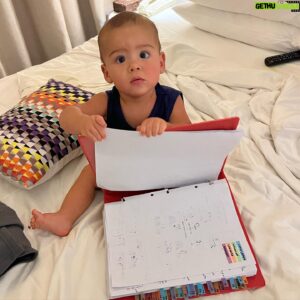 Michael Copon Instagram - Wow…. My little man is 2 years old. The terrific 2’s!! It’s hard to realize how fast it goes by.  I’m so glad I’ve been blessed to be home with him and my wife almost every day these past two years and if I have to travel I take them with me every chance I get! My son has had a passport since 10 months 🤣 GOD is good!! I love nothing more than to make my son laugh and smile.  He loves to dance when I beat box and he can already sing on key.  He climbs up every ladder or table he finds! He is a foodie like me and his mom! He loves to travel! He’s so funny in the car too! We have so many more things to explore my son!! I love you! ❤️