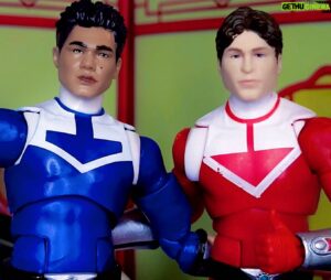 Michael Copon Instagram - 30 years of power rangers MVP goes to my brother @jasonfaunt ….

You took me in under your wing when I was just a young buck! You taught me so much in life! You have always been a selfless friend!  I have always enjoyed giving as much as I can to you because you deserve it!  You have always been there. 

It’s so cool 30 years later our toys were re-released.  I love these photos because it represents the 24 years we have stood beside one another.  I know no matter what negative comes our way I have a positive brother in you!  Our friendship is the living representation of the dynamic team power rangers stand for. 

Cheers to many more years to come as our children grow up together!  I pray for nothing but happiness and success in your life! 

#timeforceforever #foreverredandblue