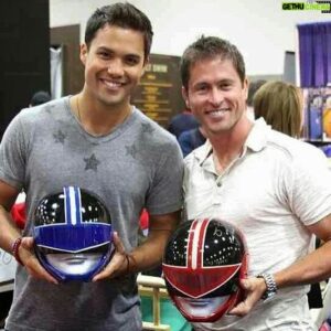 Michael Copon Instagram - 30 years of power rangers MVP goes to my brother @jasonfaunt ….

You took me in under your wing when I was just a young buck! You taught me so much in life! You have always been a selfless friend!  I have always enjoyed giving as much as I can to you because you deserve it!  You have always been there. 

It’s so cool 30 years later our toys were re-released.  I love these photos because it represents the 24 years we have stood beside one another.  I know no matter what negative comes our way I have a positive brother in you!  Our friendship is the living representation of the dynamic team power rangers stand for. 

Cheers to many more years to come as our children grow up together!  I pray for nothing but happiness and success in your life! 

#timeforceforever #foreverredandblue
