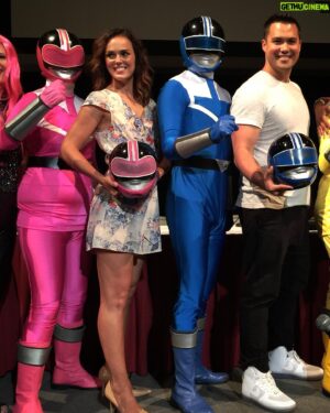 Michael Copon Instagram - Happy Power Ranger day! I designed this new photo in honor of 30 years! I am so humbled by my fans and blessed to have so much love still after all these years! You all keep this brand alive! I have had a lot of you come to me and say how I’ve helped you through tough times and in some times Power Rangers kept you alive, and being that I went through my step father committing suicide when I was only 12 and other friends as well… I’m so happy to be apart of a show that only brings happiness to the hearts of all of you!  A show that gives you an escape from the craziness in this world and shows all of you that you too are hero’s! Red, blue, yellow, pink, green, brown, black, or white… no matter what color you are in this world. If you are righteous and just then you too are a hero in my eyes! Thank you to the producers of power rangers who gave me this platform and now my son in learning about it. The circle of life is amazing! We miss you @jdfffn you will always be a legend! And shout out to all the originals that opened the doors for us! #powerrangers @walterejones @austin_st_john @karanashley @atothedoublej @catherine_sutherland @stevecardenaspr #thuytrang & @jdfffn 

Cheers 🍻 to 30 more years! 

Big shout out and credit to left side art by @carlosdattoliart for the mighty morphin issue 107