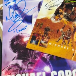 Michael Copon Instagram - Storm breaker in the House!!! Plus More amazing fans today! <—-swipe left. Especially lisa video 7-8 I think.  She rocked a cheer in honor of my Bring it on role! Appreciate meeting everyone today! It’s still going and we have tomorrow still as our last day here @indypopcon