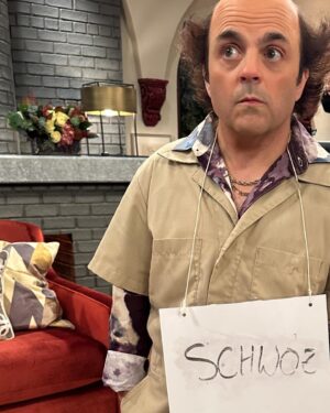Michael D. Cohen Instagram - In case you don’t recognize me…#schwoz #schwozschwartz #henrydanger #dangerforce @henrydangerforce @nickelodeon