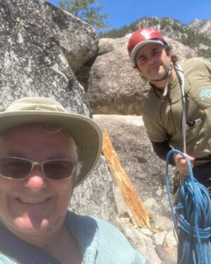 Michael D. Cohen Instagram - Finally back on the mountain again! I have a few happy places but the rock is a favorite… it’s like a shower for the soul.  #rockclimbing @scma_climb