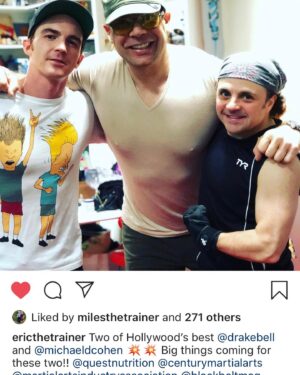 Michael D. Cohen Instagram - There are no words for how much I will miss this man. He was such a beacon of light and positive energy in my life. I am heartbroken. And I also feel so incredibly lucky to have had him in my life. @ericthetrainer had a way of making everyone around him feel special and loved, and he passed that on. I now know the meaning of carrying someone else’s light inside you. He gave that and now I vow to carry that forward. Thank you Eric. I love you and am so grateful for you.