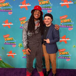 Michael D. Cohen Instagram - Pics from #KCA 2023 #KidsChoiceAwards @nickelodeon #bts  FunFunFun!