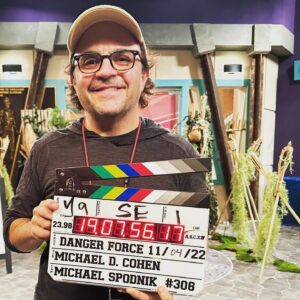 Michael D. Cohen Instagram - I’m having a blast directing @henrydangerforce episode 308. Watch for it in 2023! @nickelodeon And you can see #HenryDanger and #DangerForce past seasons on @netflix @paramountplus @hulu
