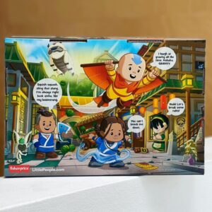 Michael Dante DiMartino Instagram - Thanks to @fisherprice for sending me these super cute little people. They came out great! So charming! #avatarthelastairbender #aang #katara #sokka #toph