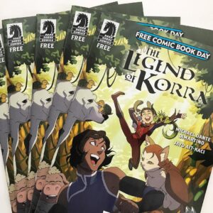 Michael Dante DiMartino Instagram - For free comic book day I wrote a short comic about Meelo finding some lost pets! You can pick it up for free at your local comic store on May 5th. #korra #avatar