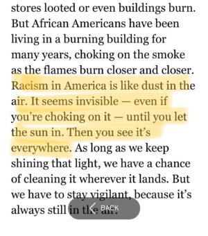 Michael Dante DiMartino Instagram - The first slide is from @kareemabduljabbar_33 in the LA Times. The second slide is from James Baldwin in Esquire in 1968 but he could have been talking about today. And this is from something I wrote: Our country still has a chance to become the best version of itself but not if we keep lying about the past. Instead we need to understand how it shaped our present. Then, with clear eyes, we’ll be able to guide society toward a better future. #blacklivesmatter