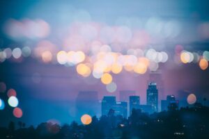 Michael Dante DiMartino Instagram - #multipleexposure #downtownla #bokeh #nikondf #doubleexposure