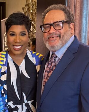 Michael Eric Dyson Instagram - A splendid day on Tuesday in Charlotte with @4iamivy and the @beygood foundation she heads in behalf of Mrs. Carter @beyonce . Ms. @4iamivy Mcgregor is one of the most talented foundation heads and executives we have in this country. She conducted a conversation with me that was informative, insightful and inspiring because of her poignant questions and her sharp analytical skills. She is as bright as she is beautiful inside and out. Thanks Ms. McGregor for such a wonderful experience, and thanks Mrs. Carter for such an amazing foundation!🙏🏽😍