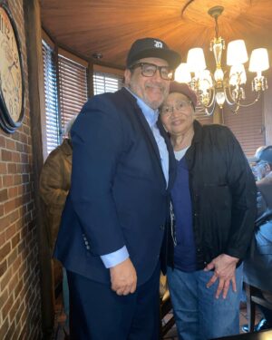 Michael Eric Dyson Instagram - Happy 85th birthday to my amazing and incredible mother #AddieMaeDyson! Had to fly in and surprise her on her special day. Thanks to Detroit Mayor Mike Duggan (@mayormikeduggan ) and LT. Governor Garlin Gilchrist II (@ltgovgilchrist )and Governor Gretchen Whitmer (@gewhitmer ) for offering wonderful proclamations on Mom’s special day. She survived the brutal lash of Jim Crow, the devious backhand of gender oppression and virulent racism to shine bright as a beacon of high intelligence and deep literacy. Love you Mama! (And thanks to my gifted and wonderful niece Charmaine (@cinco.de.maino ) for pulling it all together!