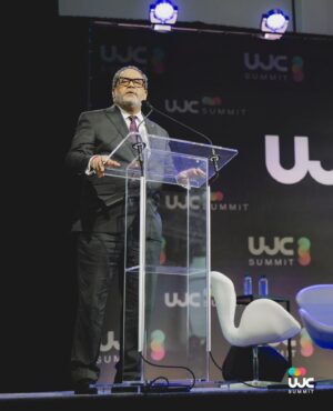 Michael Eric Dyson Instagram - Renowned social justice scholar, author, and professor, @michaelericdyson welcomes the #UJCSummit23 audience with inspiring message to activate for change  at the second annual #UJCSummit.