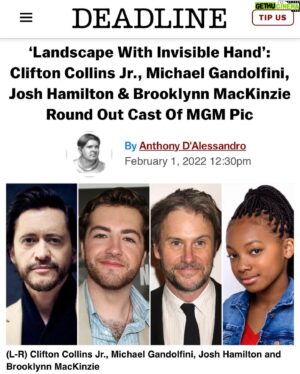 Michael Gandolfini Instagram - Early Landscape prep

So excited and honored to ride with y’all. Let’s gooo 🛸🤑❤️