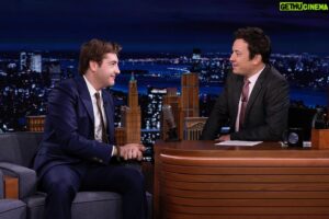 Michael Gandolfini Instagram - @fallontonight thank you for making my first late night experience so inviting and fun. It was surreal. Thank you for having me!!