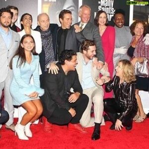 Michael Gandolfini Instagram - It is a true honor to stand next to every single one of you. I am very lucky. Thank you. Big love.