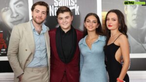 Michael Gandolfini Instagram - It is a true honor to stand next to every single one of you. I am very lucky. Thank you. Big love.
