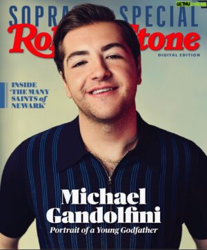 Michael Gandolfini Instagram - Thank you @rollingstone for the opportunity to speak in this incredible issue. Many thanks to Alan for listening to me blab for an hour over some sick pancakes. And, of course, thank you to the incredible cast and crew mates who have taught me so much and graciously gave up their time to speak so kindly of me. I love you all deeply and I’m beyond honored. 

Other than that, speechless. Link in bio. Much love.