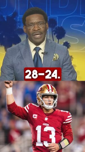 Michael Irvin Instagram - Michael Irvin is taking the 49ers in Super Bowl LVIII 👀 #nfl #49ers