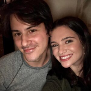 Michael J. Willett Instagram - So grateful to get to work with my Faking It friend again!✨🤗✨ #heartstrings #netflix #twodoorsdown