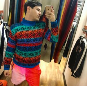 Michael J. Willett Instagram - Been a while since I've gone thrifting. Missed it.
