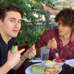 Michael Johnston Instagram - Bffs 🥙 with 📸 @george_araujo