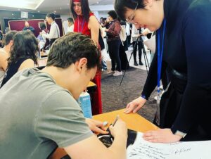 Michael Johnston Instagram - I had an absolute blast with @dreamitcon and my #teenwolf family in Paris this past weekend. Thank you to the Dream It staff who made this convention possible. I feel so grateful for every person that I got to meet—you were all SO sweet! We came together because of 🐺 but so many of you have expressed genuine interest and support for me and my fellow cast as artists, writers, singers, songwriters, and more. Your enthusiasm and love means the world. Thank you for all the hugs, gifts, and kind words. I hope to see you all again soon!