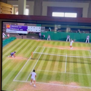 Michael Keaton Instagram - A truly great Wimbledon!!!