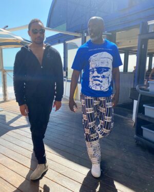 Michael Kenneth Williams Instagram - I AM #mybrotherskeeper 
@karlkani 
#building