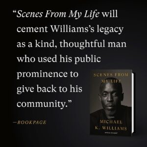 Michael Kenneth Williams Instagram - Michaels life & legacy in his own words is a @nytimes best seller!! Make sure you get your copy of Scenes from My Life today #linkinbio • #michaelkwilliams #brooklynboymadegood #bkbmg 

@crownpublishing @jonsternfeld