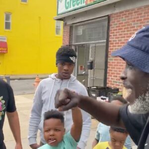 Michael Kenneth Williams Instagram - THE LOVE IS REALL!!!
#BeMoreGreen is a community store that’s give free groceries, micro grown by the youth when u buy one of the natural products like shea butter or alkaline water all made locally by black owned businesses 

Upstairs is a school called  @DifferentKindaSmart where our youth learn cognitive skills and entrepreneurship 

This is all done with no real help from the city of Baltimore or the state of Maryland. 

This is what rebuilding our community, and doing it ourselves looks like 

Be a part of the solution to save our babies. 
For more info go to @formykidz link in bio❤️🖤💚