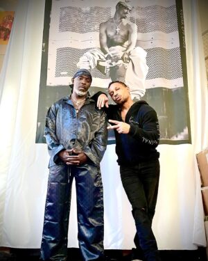 Michael Kenneth Williams Instagram - 3 things @karlkani and I got in common 
1. Brooklyn 
2. Work ethic
3.Tupac Shakur