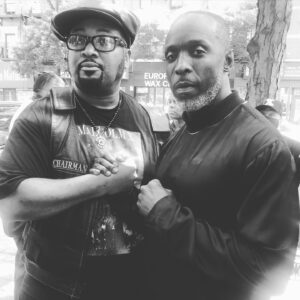 Michael Kenneth Williams Instagram - A Great Day In Harlem!!! With my friend and brother @officialchairmanfredhamptonjr celebrating the life and legacy of Malcolm X on his born day as we asked all businesses on 125th to close as a symbol of our solidarity unity and consumer power.
For the People by the People 
❤️🖤💚
