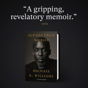 Michael Kenneth Williams Instagram - Michaels life & legacy in his own words is a @nytimes best seller!! Make sure you get your copy of Scenes from My Life today #linkinbio • #michaelkwilliams #brooklynboymadegood #bkbmg 

@crownpublishing @jonsternfeld