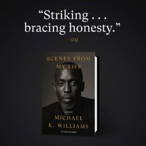 Michael Kenneth Williams Instagram - Michaels life & legacy in his own words is a @nytimes best seller!! Make sure you get your copy of Scenes from My Life today #linkinbio • #michaelkwilliams #brooklynboymadegood #bkbmg 

@crownpublishing @jonsternfeld