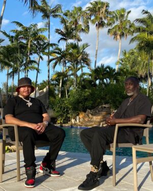 Michael Kenneth Williams Instagram - #BlackMarketSeason2 @fatjoe dropping that knowledge thank u beloved 🙏🏿