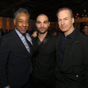 Michael Mando Instagram - About last night 🏹🖤 #bettercallsaul @bettercallsaulamc premiere 2.23 👘 by @redbarlo