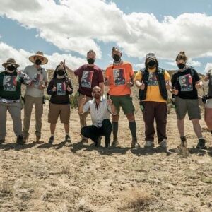Michael Mando Instagram - On the day we shot the soliloquy – the A.D.s surprised me by wearing Nacho t-shirts and the crew had painted tear drop tattoos next to their eyes. 
When we reversed the cameras from The Salamancas and Fring to Nacho, an unexpected sandstorm hit us, and we were rushed out of the desert before our cars would sink in the sand.
 
That night, I couldn’t get into my house because lightening had struck down the tree next to my driveway. A series of coincidences kept piling up until that final moment when Gordon yelled “Action!” 
 
I didn’t know this episode would change my life the way it has, but I knew Nacho represented something special to the crew. He was a man fighting for morality in a world of greed and corruption; they wanted to dominate each other, he searched for virtue and decency. 
 
He was not born with a silver spoon; his father was a single-parent first-generation immigrant who barely spoke the language… The scripts called for the character to make all the sacrifices imaginable, for example: he never once enjoyed the pleasures of the cartel life or was seen celebrating. He never boasted – and to his credit, despised all attacks on the innocent, whether he knew them or not. However, instead of giving in and joining the chorus when the pressure reached its max, he doubled down on “Breaking Good” and was adamant about honoring what his father stood for. What he has come to stand for. 
 
He essentially breaks free. But instead of disappearing into the sunset, he comes back for his dad. In the closing statements of “A Rock and A Hard Place”, he finally speaks truth to power and makes the ultimate sacrifice. On his own terms. On his own two feet. No fear. No regrets.
 
When first introduced, he spares the lives of three people. In his last scene, he secures the safety of one more. 
 
Here’s to many more character arcs like this in popular culture! 
 
With love, 
MM