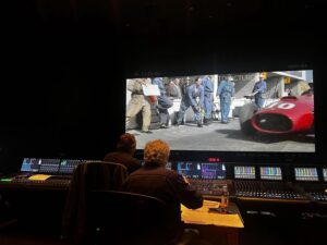 Michael Mann Instagram - On the Howard Hawks stage finalizing the Atmos mix for FERRARI