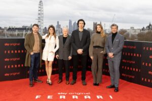 Michael Mann Instagram - Reuinted with the cast of FERRARI in advance of our UK Premiere tomorrow.