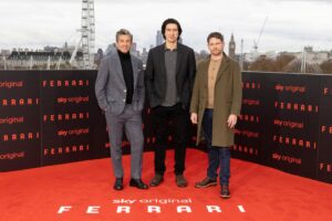Michael Mann Instagram - Reuinted with the cast of FERRARI in advance of our UK Premiere tomorrow.