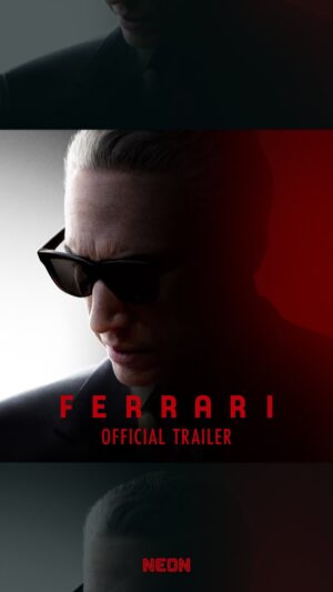 Michael Mann Instagram - “If you get into one of my cars, you get in to win.”

Official trailer for Michael Mann’s breathtaking epic, FERRARI, starring Adam Driver, Penélope Cruz, and Shailene Woodley. Opens exclusively in theaters Christmas Day.