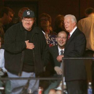 Michael Moore Instagram - Dear President Carter:

I know you told me to call you Jimmy, but I couldn’t then. And I can’t now. 

In 2004, you invited me to sit next to you in the presidential box at the Democratic National Convention in Boston. It was truly one of the great honors of my life. It also did you no favors, and in that moment I wondered why would you want to suffer the attacks for placing beside you the person who just a year earlier was booed off the stage at the Oscars for dressing down the commander in chief as a war criminal on the fifth night of the Iraq War. 

But you didn’t care about the political reaction to you cozying up to me, the backlash you’d get from the 70% of the American public who supported the invasion of Iraq. You weren’t offended by me who had stood in front of a billion people stating that we were being lied into this war, that Saddam Hussein had nothing to do with 9/11, that we would find zero weapons of mass destruction, and that thousands of American soldiers and hundreds of thousands of Iraqi civilians were about to die. 

In fact, you agreed with me. 

I had a great conversation that night with you and Rosalynn. Your running commentary on the Democrats was priceless. Your sense of humor was making it all bearable for me. 

The news a couple weeks ago that you’ve decided to enter hospice — an “end of life” hospice as the news reports called it — was devastating. I broke down and cried. People will say that at 98 years old you’ve been blessed to live such a long life. And of course, that is true. But I’m not crying over you. I’m crying for us. We need 10,000 more of you, not one less as you leave us. Pundits will continue to “explain” and misunderstand your presidency. The Right despises you because you’re the Christian they fake-claim to be themselves. You’ve lived like a true Christian — humble, kind, forgiving, and always making sure your actions matched your words. You could have had a lucrative post-presidency, raking in the big bucks by sitting on corporate boards and investing in growth capitalism (greed). 

Instead, you chose to be a carpenter…

Continue reading at MichaelMoore.com